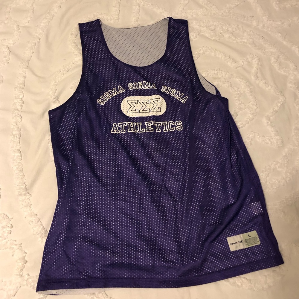 Tri Sigma Athletic Jersey- reversible!
